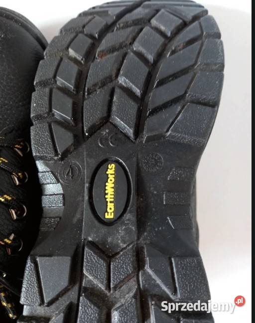 Buty Damskie Robocze Czarne Earth Works 37 Skóra Bydgoszcz