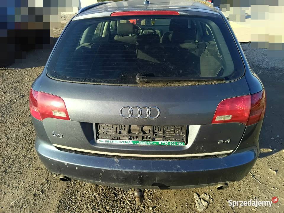 Klapa bagażnika Audi A6 C6 LZ7R kombi Avant świętokrzyskie Bodzentyn