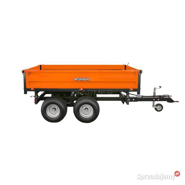 Przyczepa rolnicza dwuosiowa 25T z kiprem Przyczepy rolnicze Tajęcina