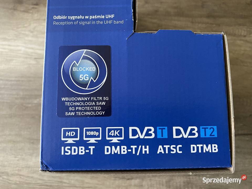 Antena DVBT2 DIGIT Activa 5G Protected biała dolnośląskie Głogów sprzedam