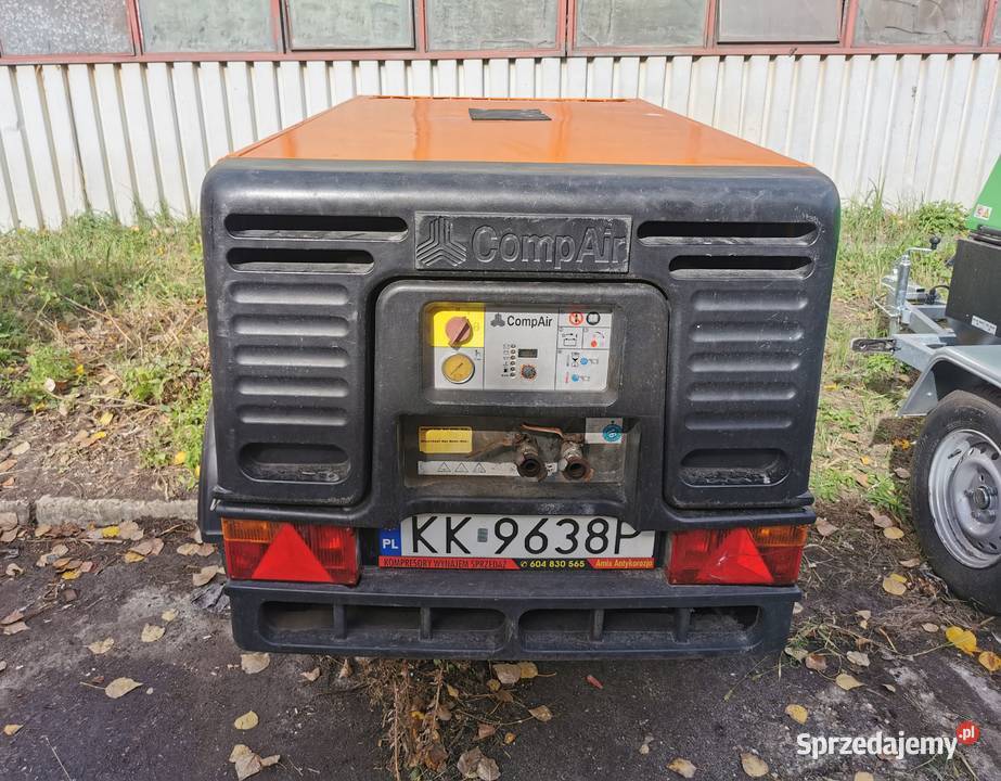 Kompresor Śrubowy spalinowy Compair małopolskie Kraków