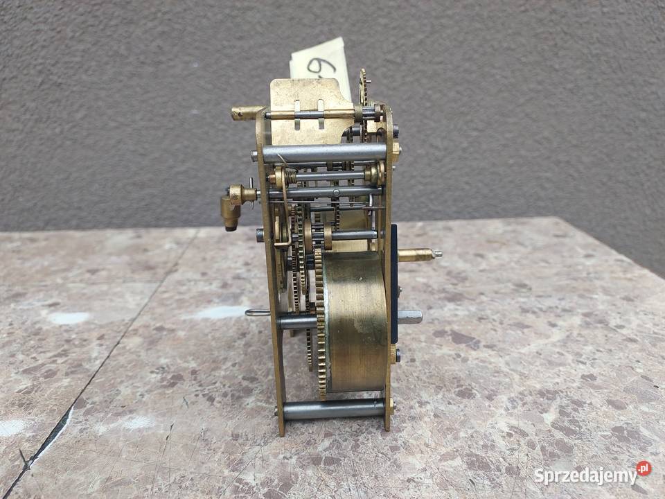 610 Mechanizm starego zegara ściennego HAU Tczew sprzedam