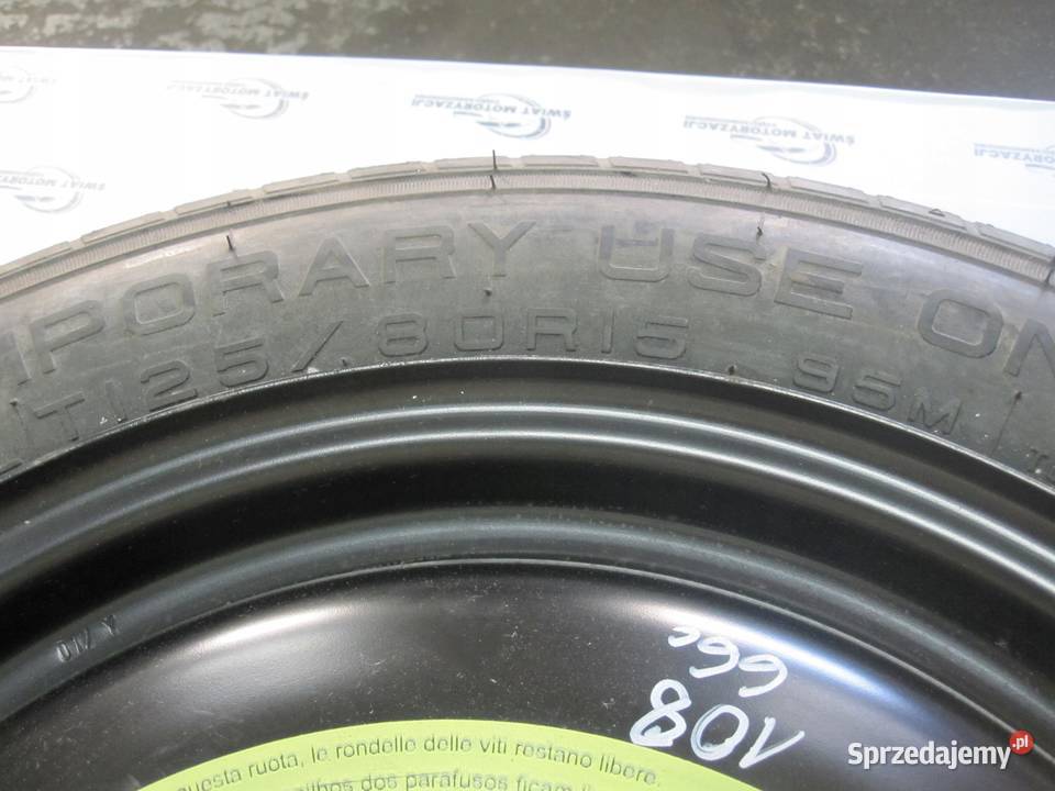 FORD FOCUS MK1 I koło dojazdowe 1258015 95M