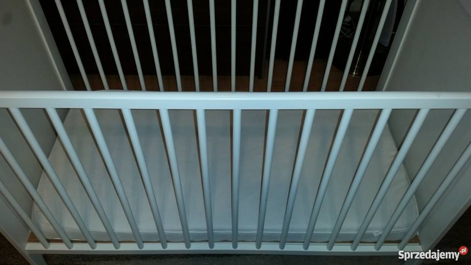 Łóżeczko Hensvik łożko dziecięce białe