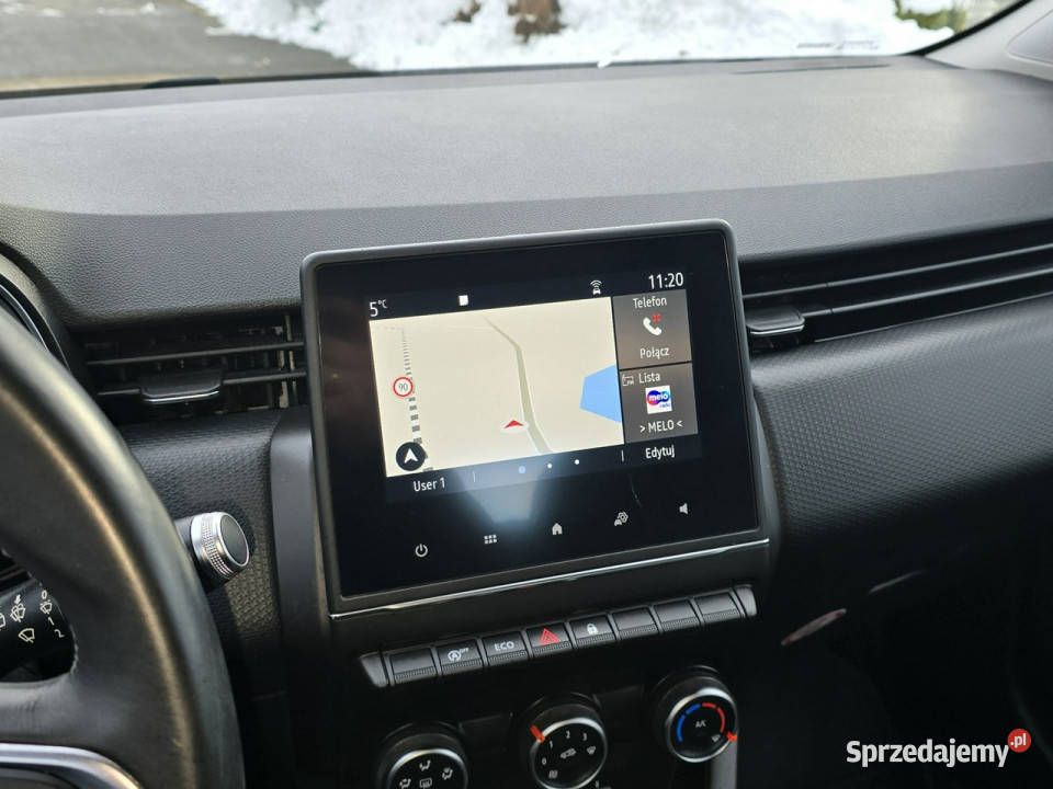 Renault Clio 10 TCe 100 Pierwszy właściciel biały Clio kujawsko-pomorskie Skępe