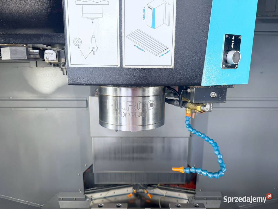 Frezarka CNC HURCO VMX 24 i 2016 r 12 000 obrmin lubuskie Zabór