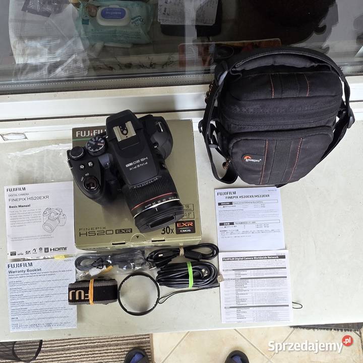 Sprzedam używany aparat fujifilm finepix HS20 Gdańsk