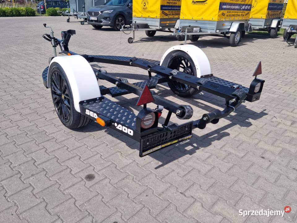 Przyczepa pod skuter wodny seadoo nowa VIP białe Rudniki