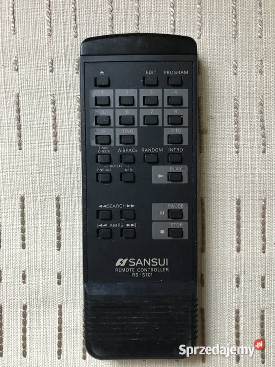 Oryginalny pilot Sansui RS-S101 - odtwarzacz CD