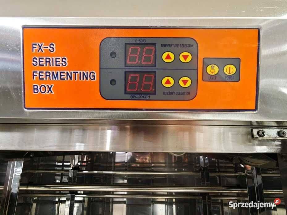 Garownia piekarnicza FX15S 16 blach wilgotność Góra