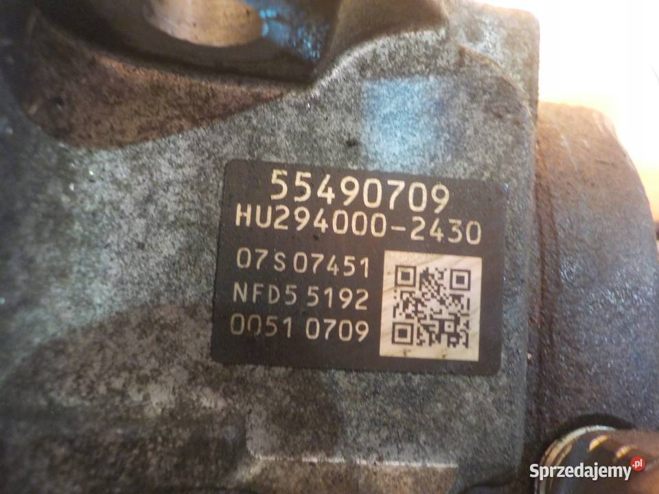 ASTRA J MERIVA B 16 CDTI 16r 110 B16DTL pompa Suków