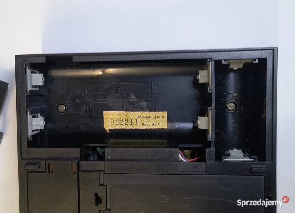 Magnetofon kasetowy MK450 Data recorder Unitra Gdańsk