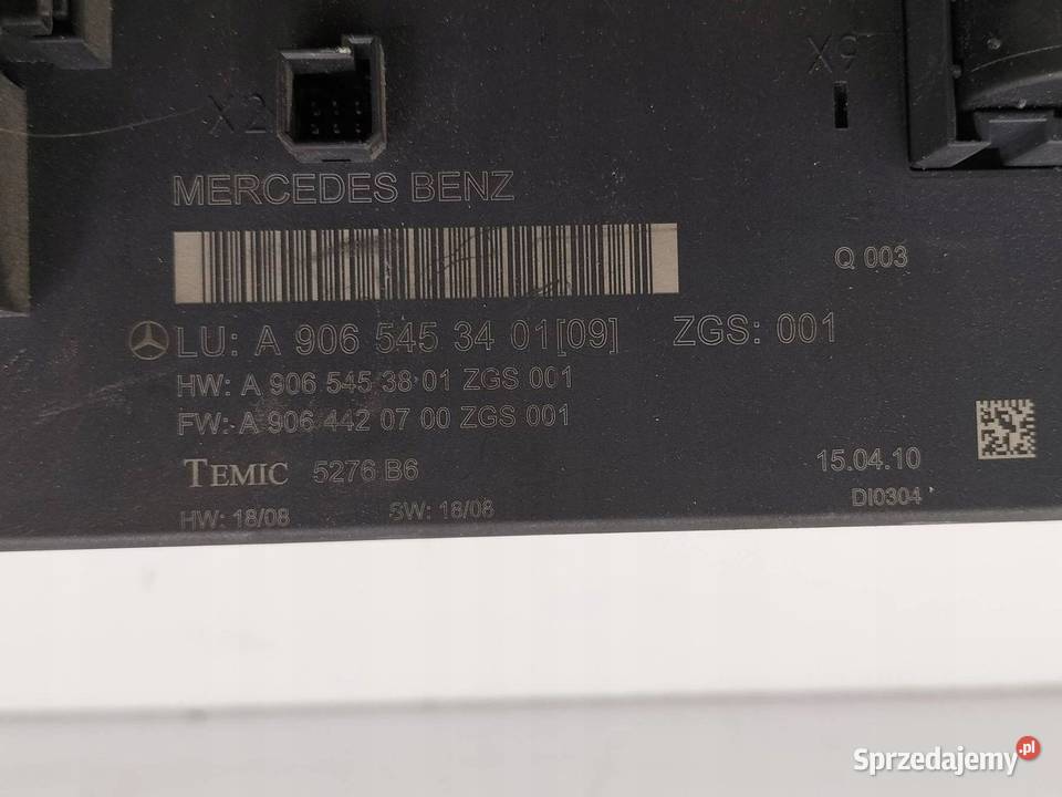 MODUŁ SAM BSI A9065453401 A9065454201 osobowe sprzedam