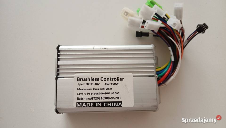 Kontroler BLDC 36v48v 450W REWERS hulajnoga mazowieckie