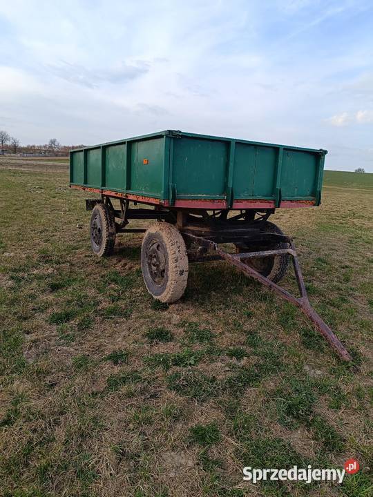 Przyczepa wywrotka nieuszkodzony lubelskie Tomaszów Lubelski