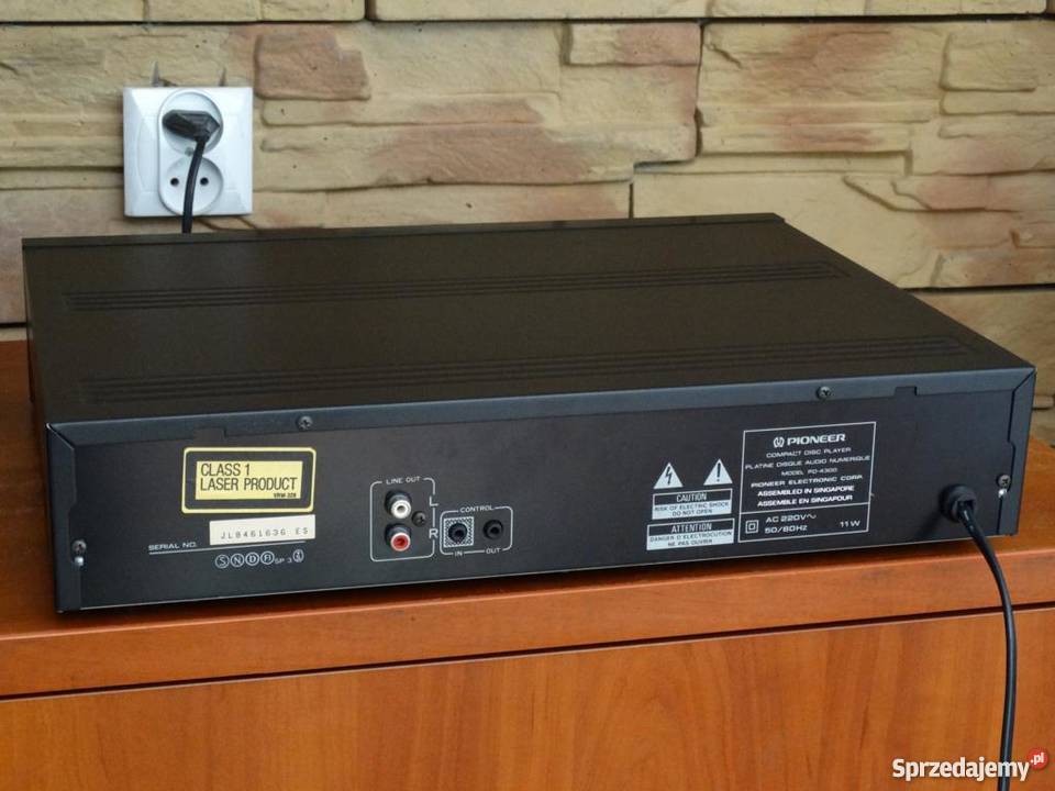 Odtwarzacz płyt CD Pioneer PD4300 sprawnyWYSYŁKA podkarpackie sprzedam