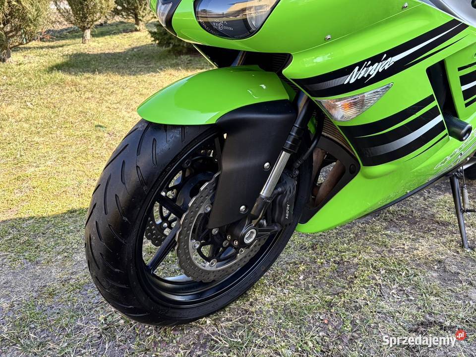 Kawasaki Ninja ZX6R 600 przebieg 14 salon Polska Nowe Ostrowy
