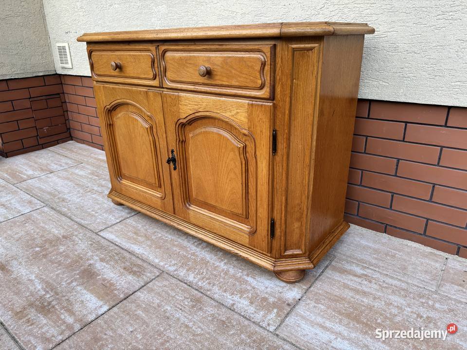 Komoda dębowa szafka stylowa bieliźniarka Garwolin