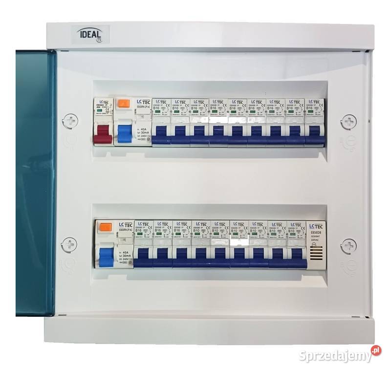 Gotowa rozdzilelnia IDEAL 2x12 natynkowa Świdnica