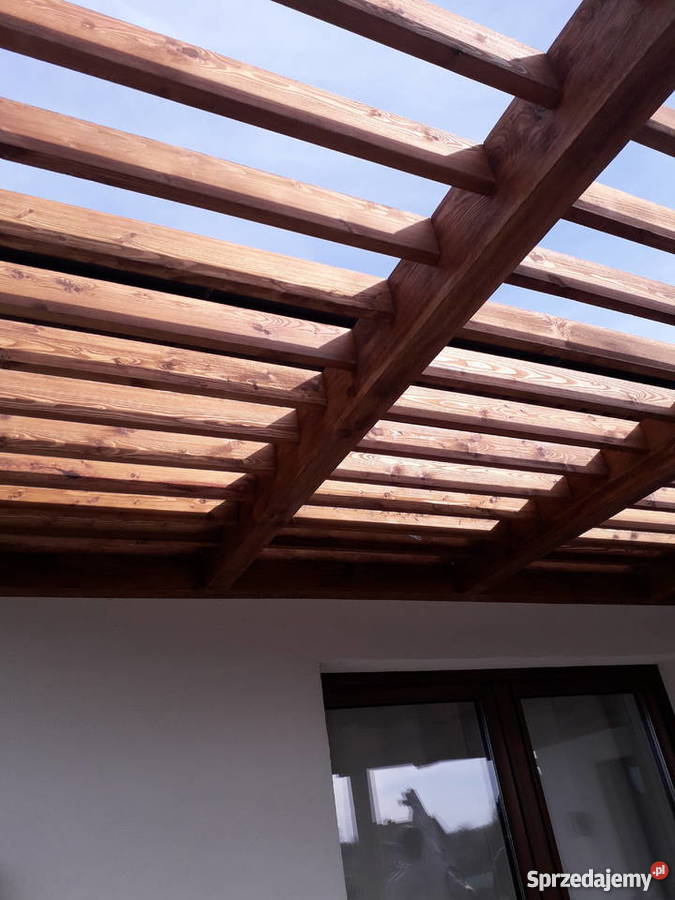 Pergola ogrodowa altana zadaszenie na taras Architektura ogrodowa Ogród Zamość sprzedam
