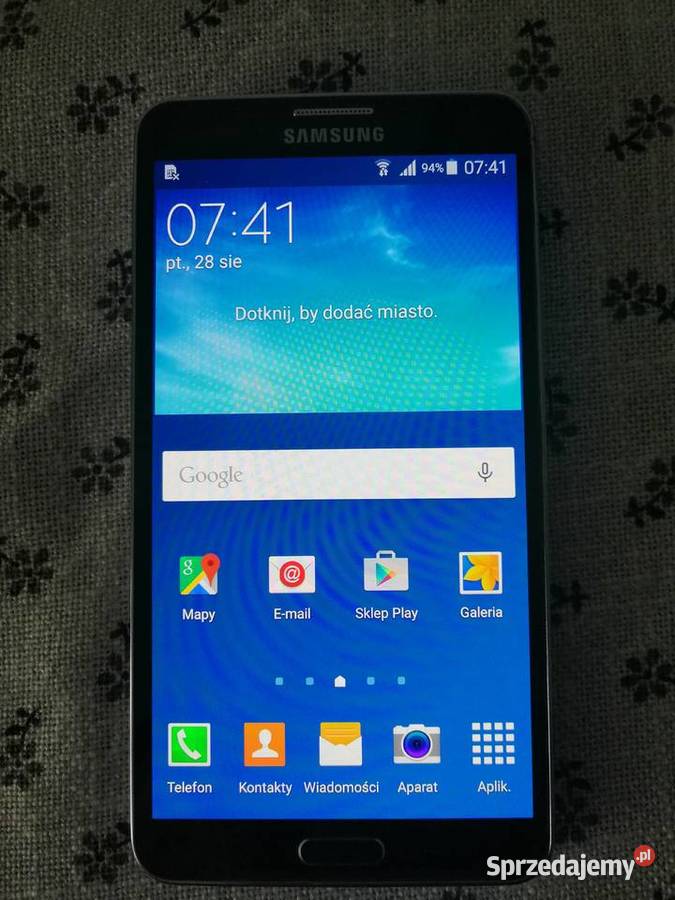 SAMSUNG GALAXY NOTE3 SM N9005 mazowieckie