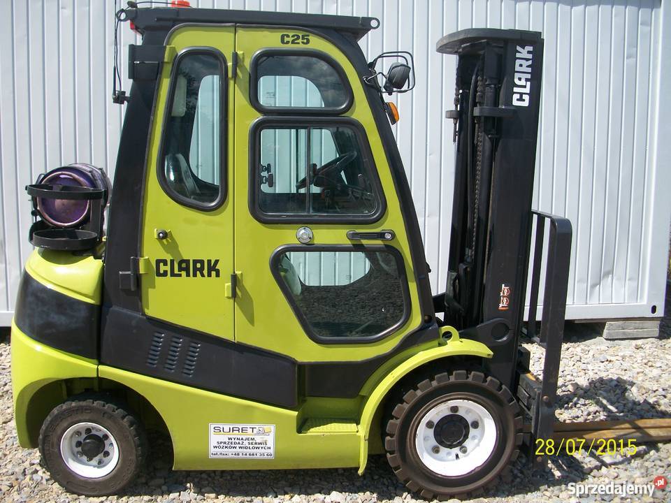 Wózek Widłowy Clark C25L Okazja