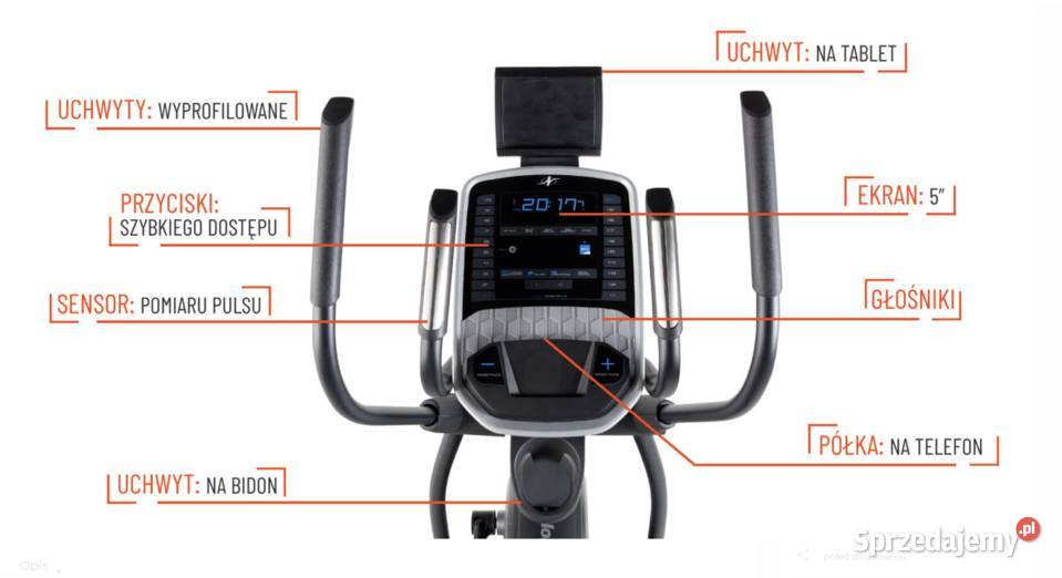 NORDICTRACK ORBITREK PROGRAMOWANY C 55 Złożony sprzedam
