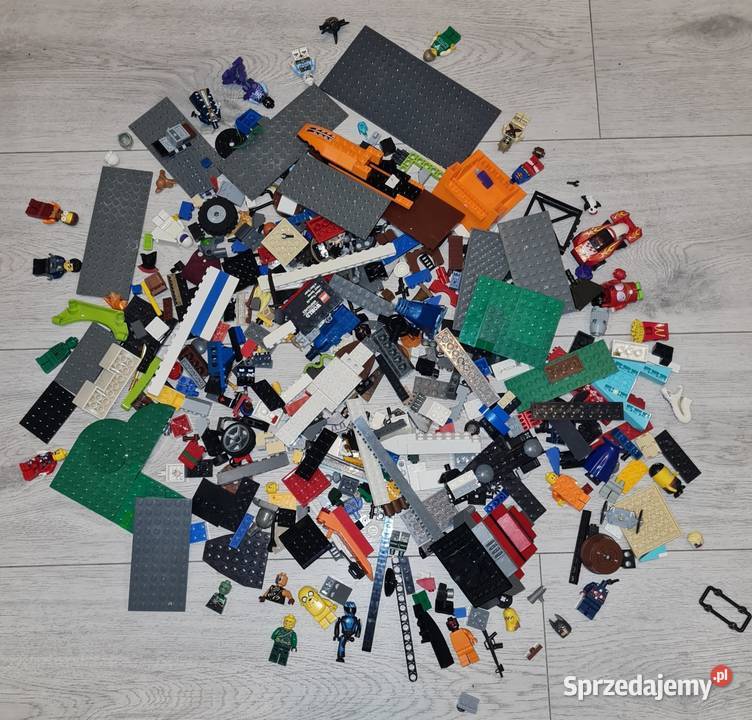 Klocki Lego figurki zestaw 3 Plastik  łódzkie Łódź