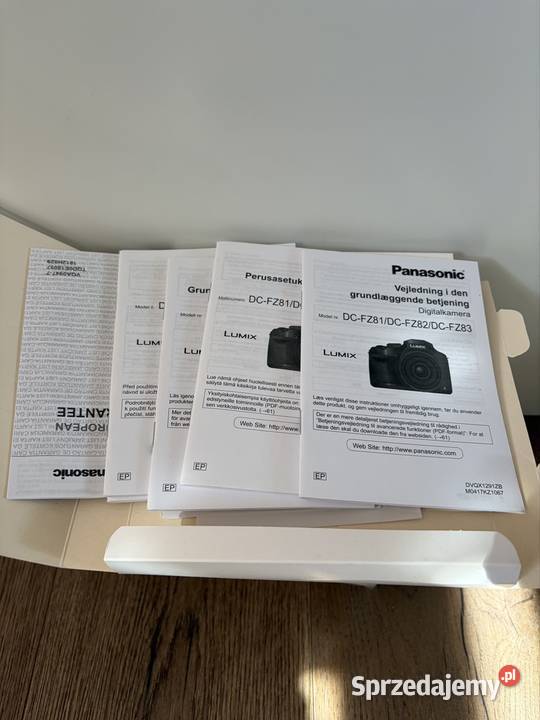 Aparat Panasonic Lumix DCFZ81 4K nowy mazowieckie Przyłęk