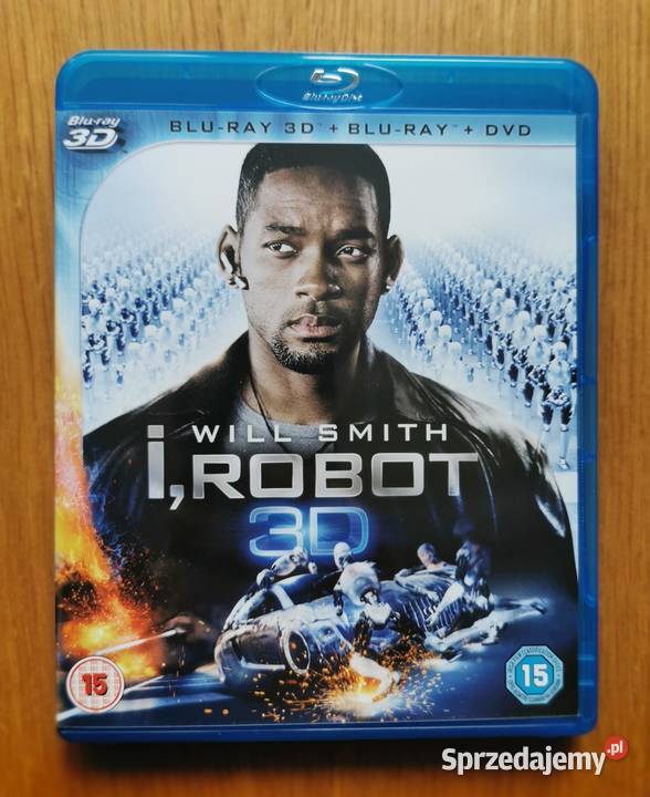 I Robot Ja Robot Bluray 3D DVD En 2004 Will Ozorków