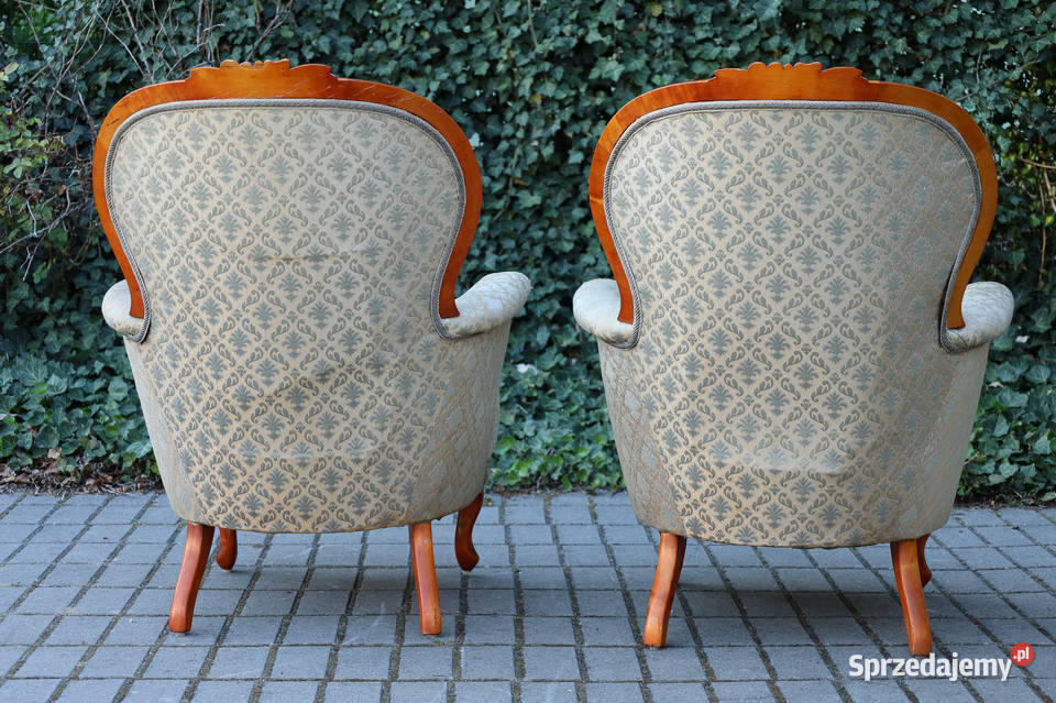 ARTexpert Zestaw sofa 2 fotele Ludwik berżera Meble Dobrzany sprzedam