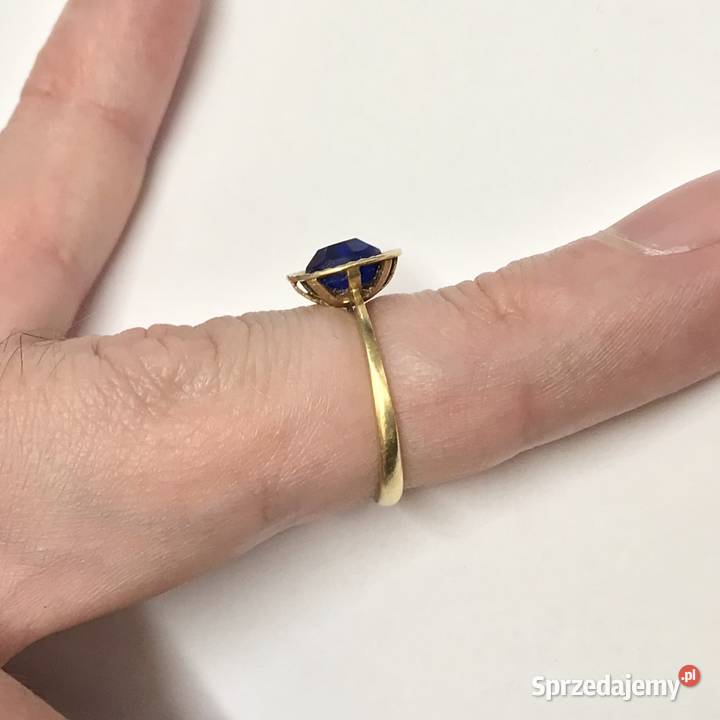 Pierścionek z żółtego ZŁOTA 750 18K cudowny Warszawa