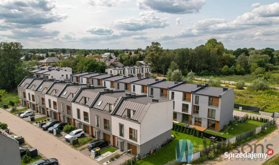 Dom szeregowy 183m2 Łomianki Prochownia