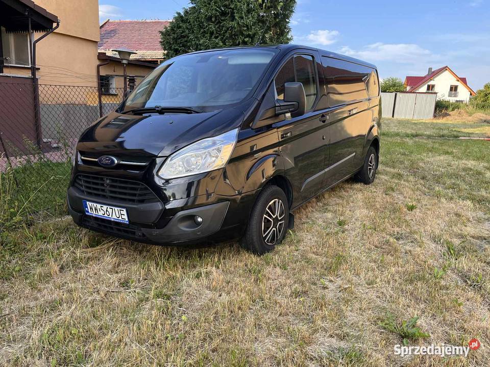 Ford transit Custom CZARNY długi ŚLICZNY hak immobilizer Gliwice