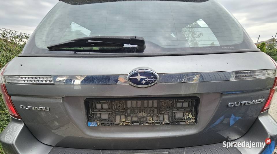 Klapa bagażnika Subaru Outback 2008 kod lakieru Pabianice