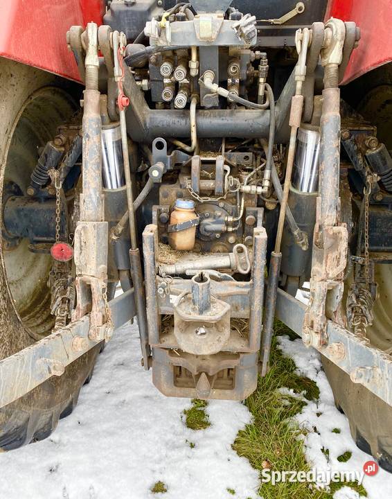 Case CVX 1170 4x4 2005 Amortyzacja przedniej osi Szklarnia