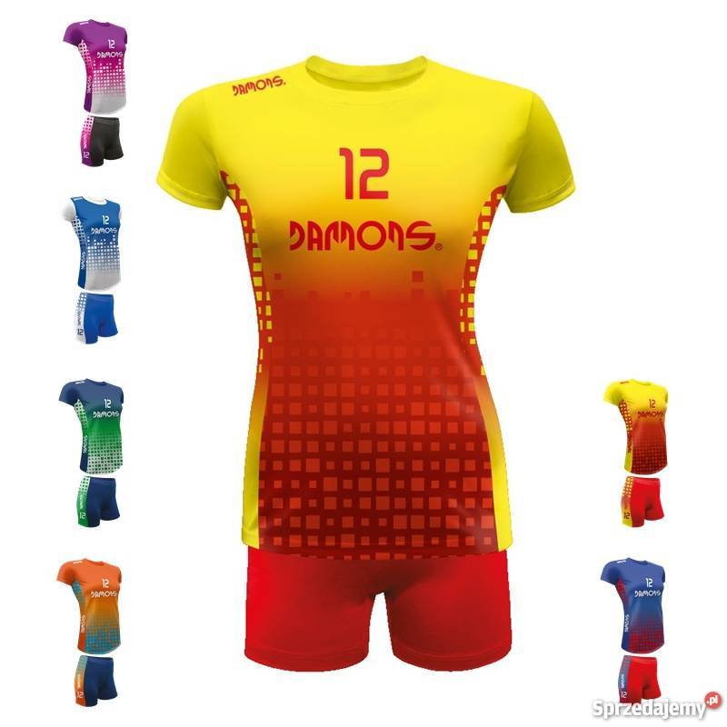 Profesjonalne stroje siatkarskie damskie Damons Kamyk