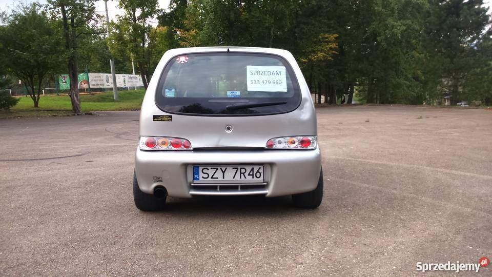 Fiat seicento 12 8v garażowany Seicento