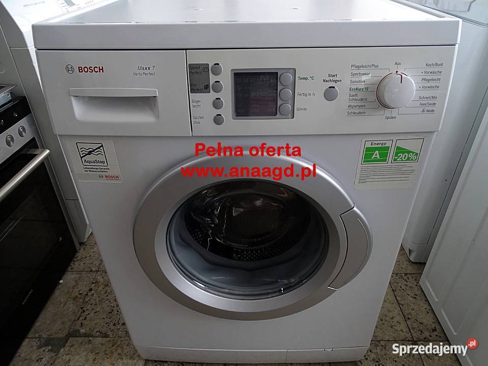 PRALKA BOSCH Maxx 7 WAE 284S3 A 7 GWARANCJA Duży Miękowo