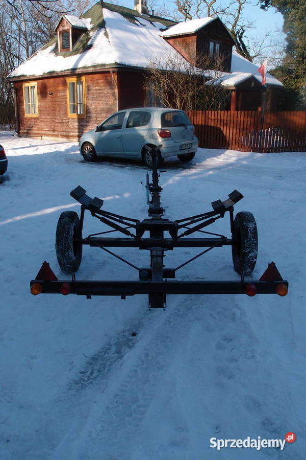 Przyczepka podłodziowa Niewiadów stan Do samochodów osobowych Czarny Ług