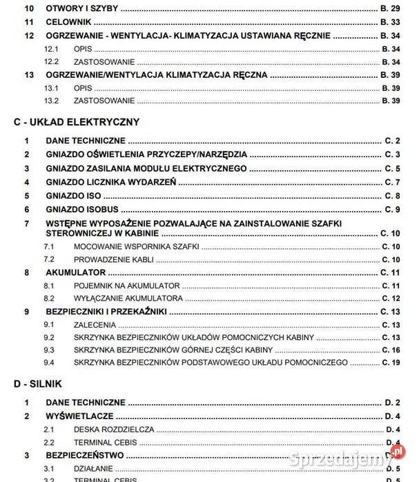 Instrukcja obsługi Claas AXION 850 840 830 820 łódzkie Zduńska Wola