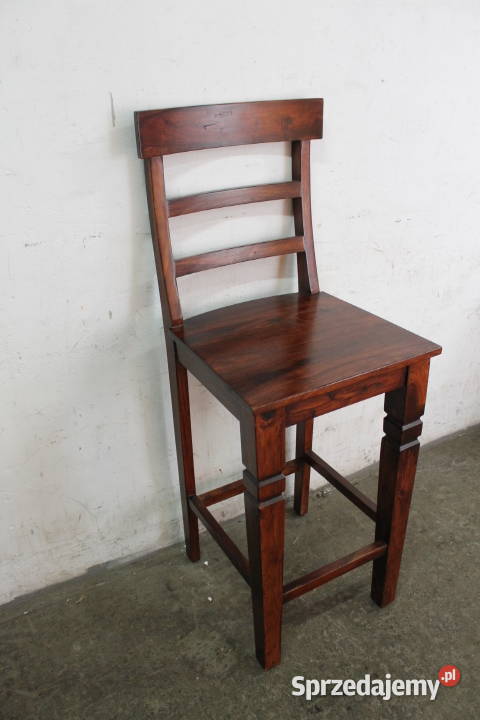 Hocker. Krzesło barowe, kolonialne. 7306