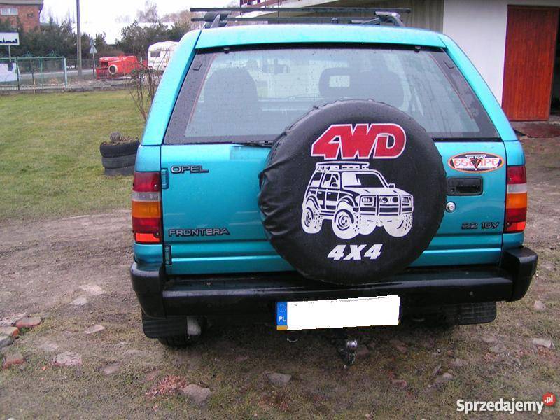 OPEL FRONTERA LONG LPG ALUS HAK ZAMIANA welurowa tapicerka Frontera Tarnów