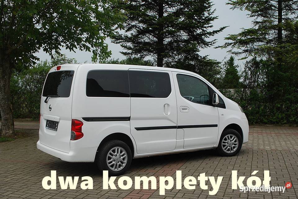 Nissan NV200 16 benzynagaz LPG 7 miejsc pomorskie