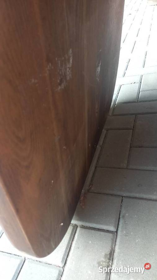 Blat dębowy masywny ciężki Stół 685 Gawroniec