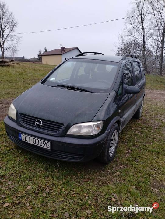 Sprzedam Opel Zafira 16B LPG GAZ manualna Kielce sprzedam