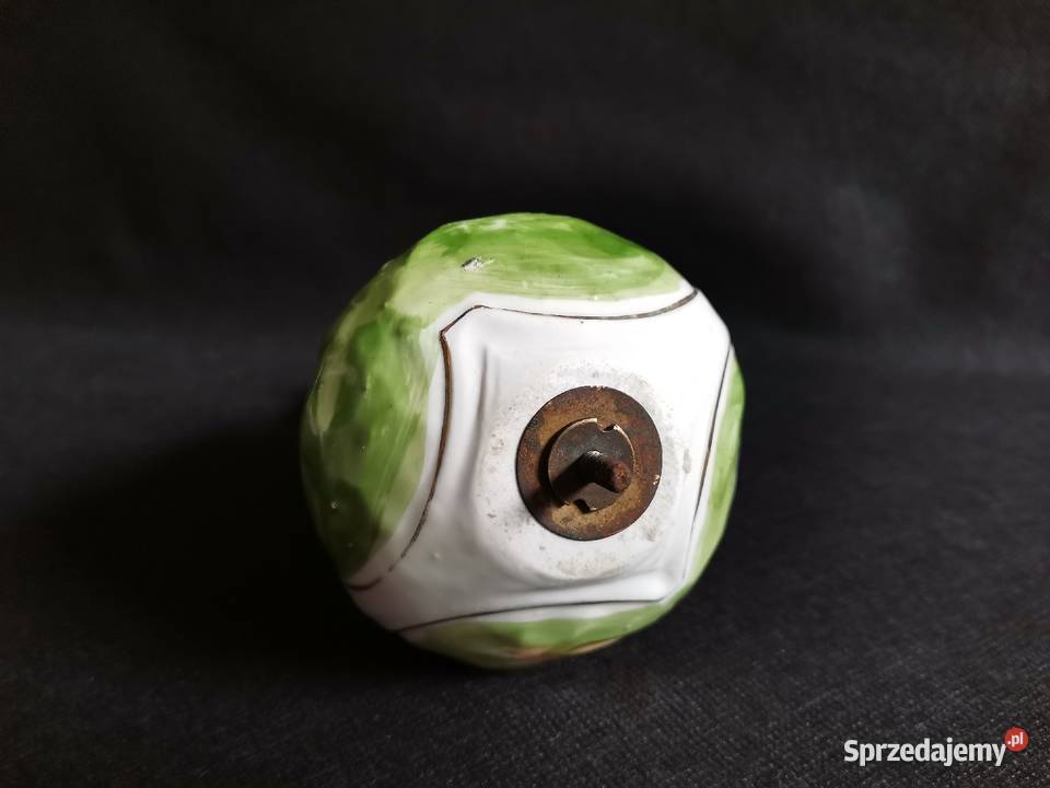 Stary porcelanowy przedwojenny ciężarek do lampy śląskie Katowice sprzedam