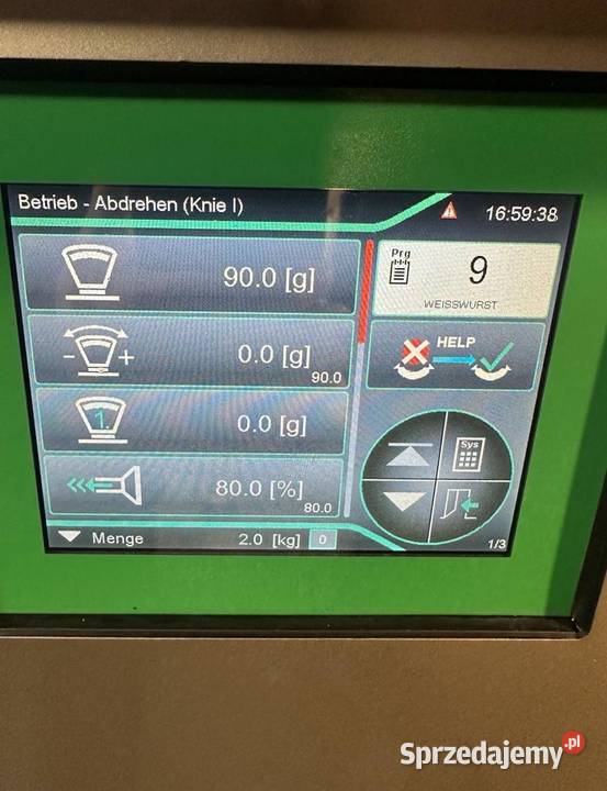 VEMAG Sausage Linker Nadziewarka próżniowa Krotoszyn