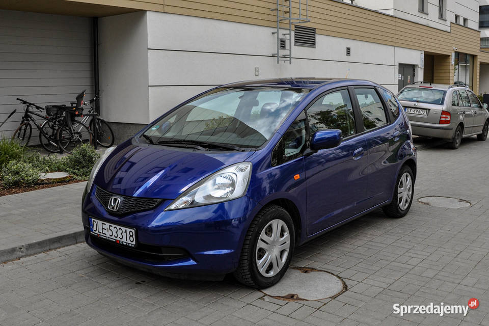 Honda Jazz 2010 r Bezwypadkowy Jazz dolnośląskie Wrocław