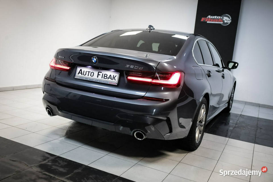 BMW 320 xDriveMPakietSzyberdachACCVat23 G20 2019 czujnik martwego pola BMW łódzkie Konstantynów Łódzki